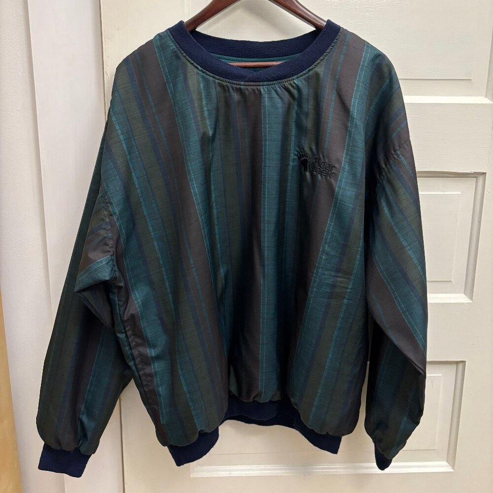 Bear Creek Vintage Plaid Pullover Mens